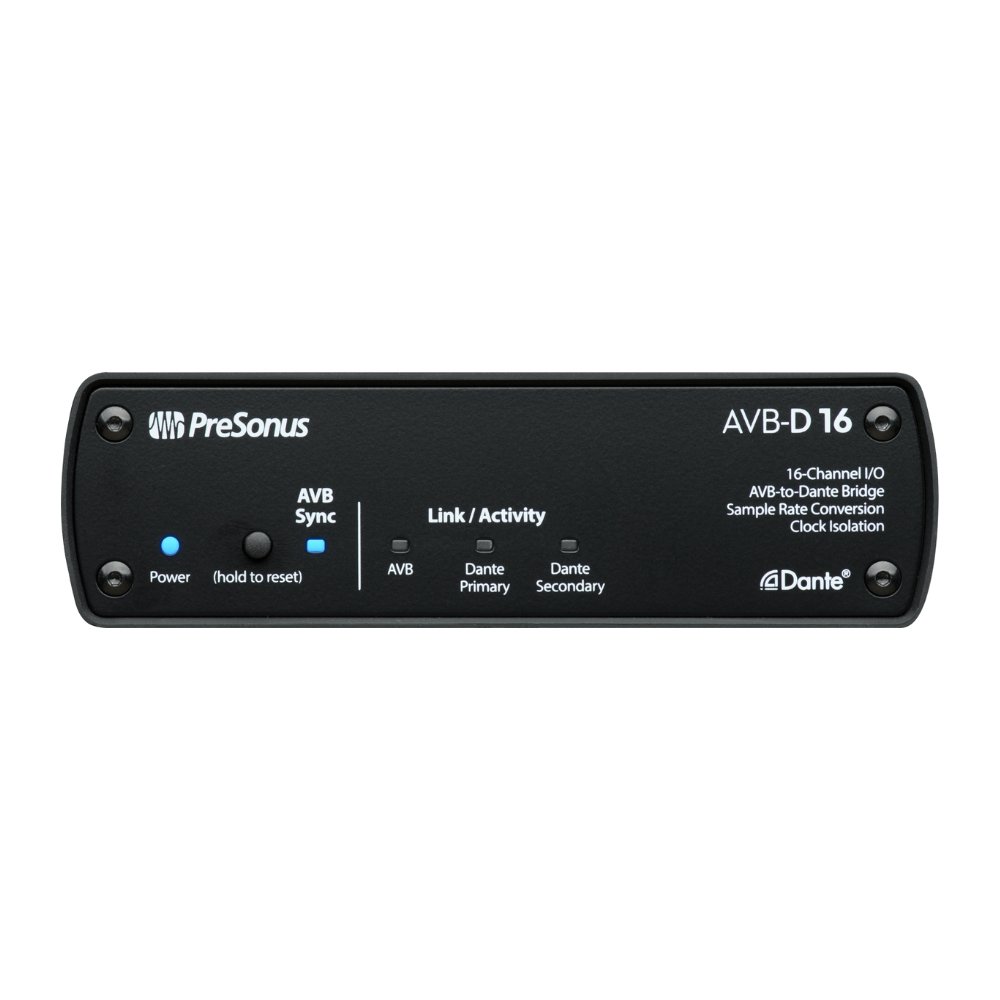 PreSonus AVB-D16 16x16 AVB-to-Dante Bridge