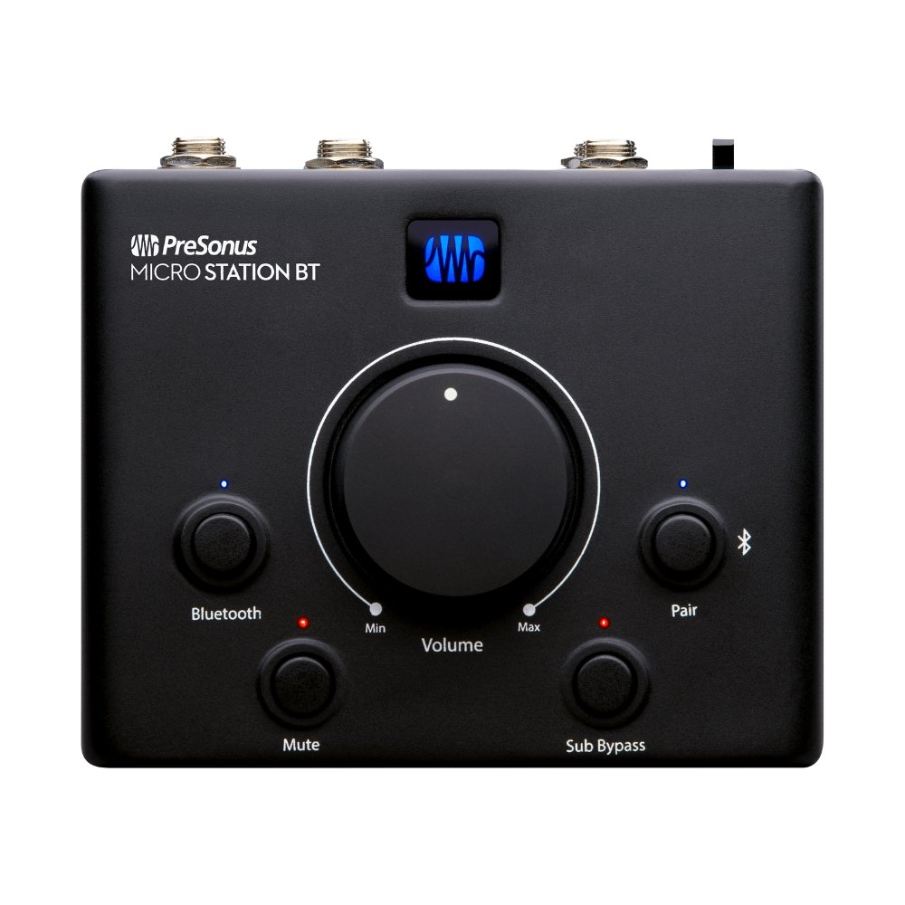 PreSonus MicroStation-BT Desktop Monitor Controller with Bluetooth