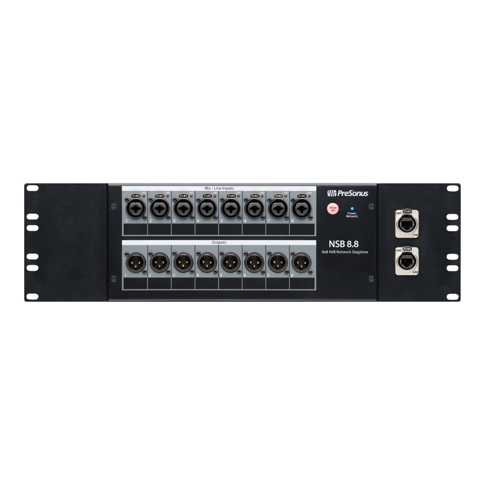 Alternative view of PreSonus NSB 8.8 Networked Stage Box