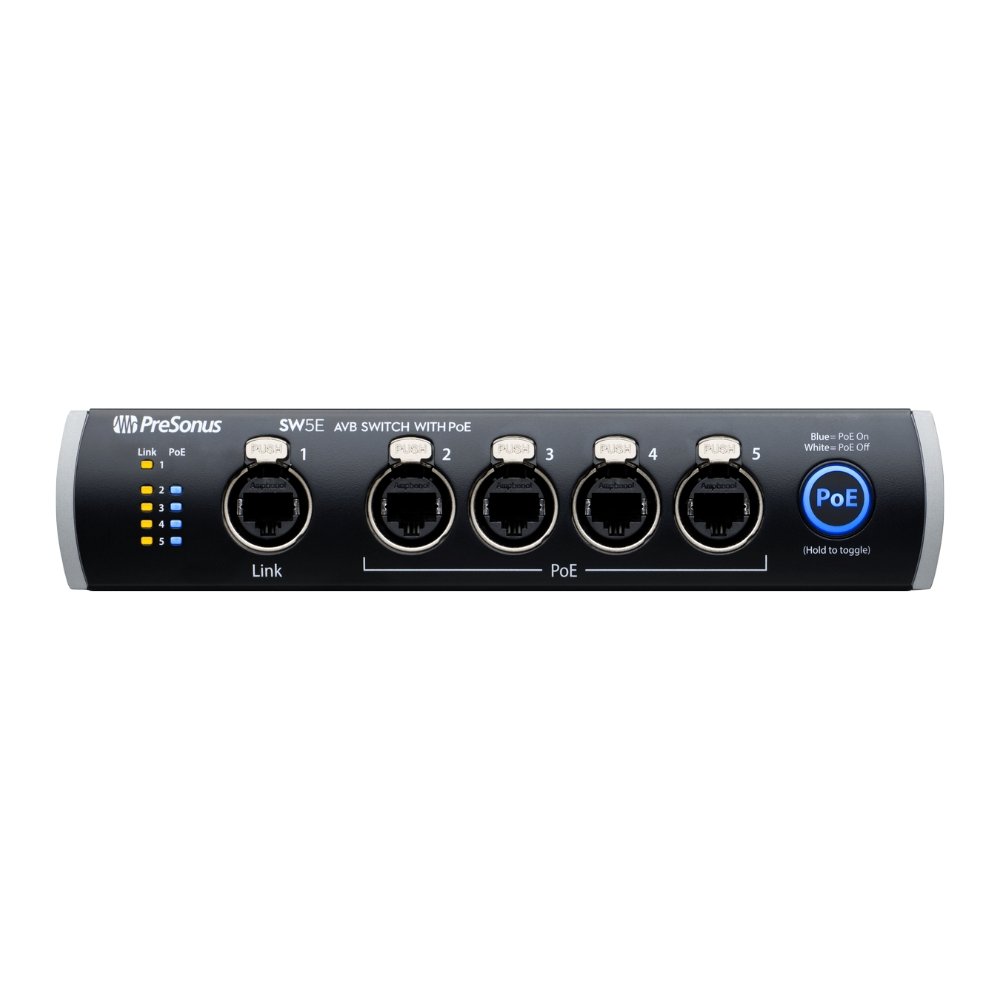 PreSonus SW5E Network Switch and Bridge