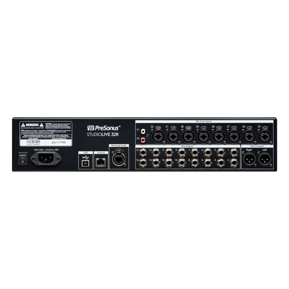Alternative view of PreSonus StudioLive® Series III 32R Digital Rack Mixer