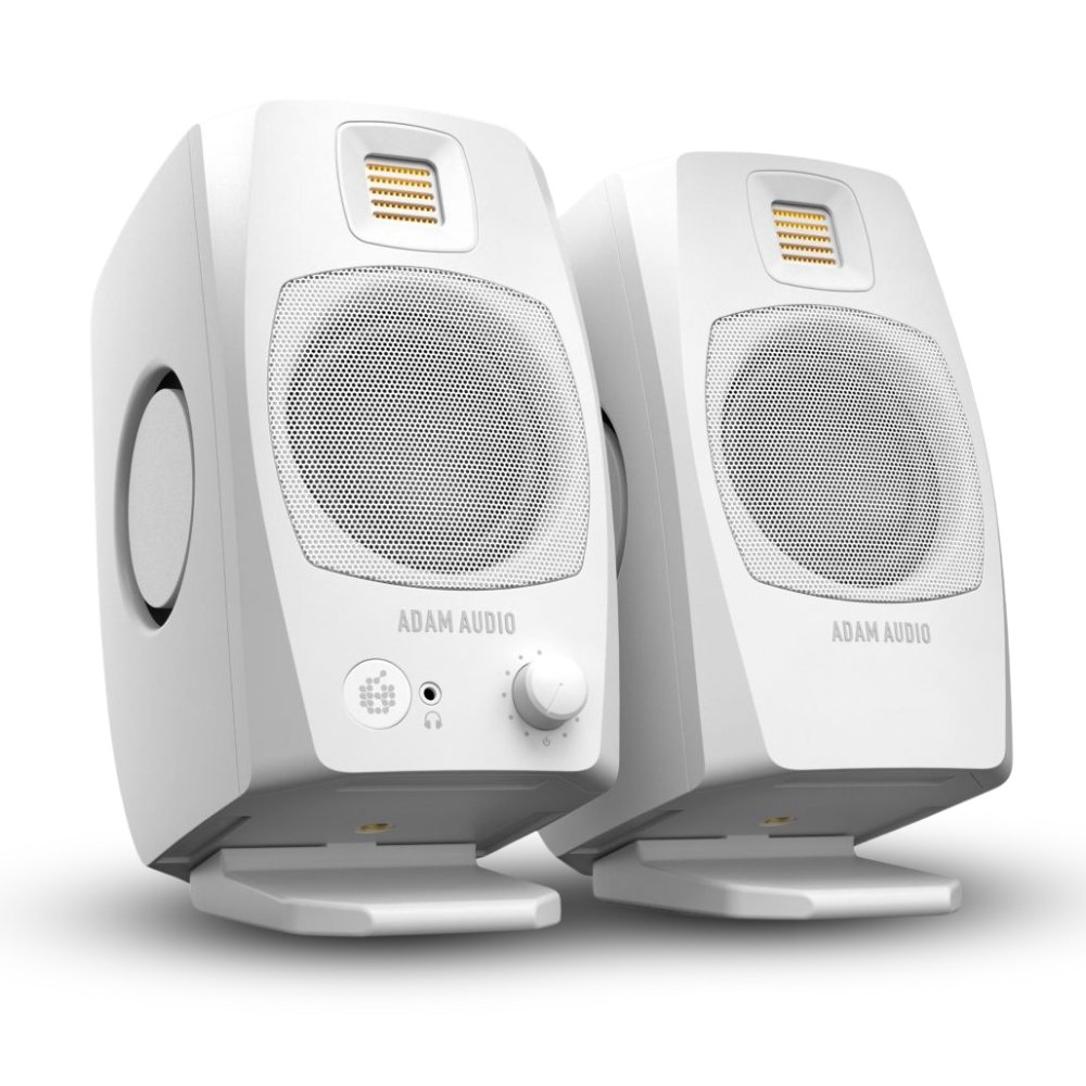 ADAM Audio D3V Desktop Studio Monitor White