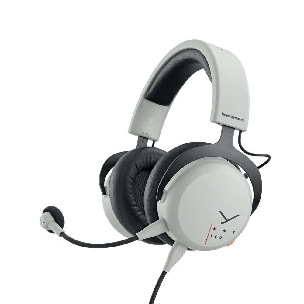beyerdynamic MMX 150 grey USB gaming headset (closed)