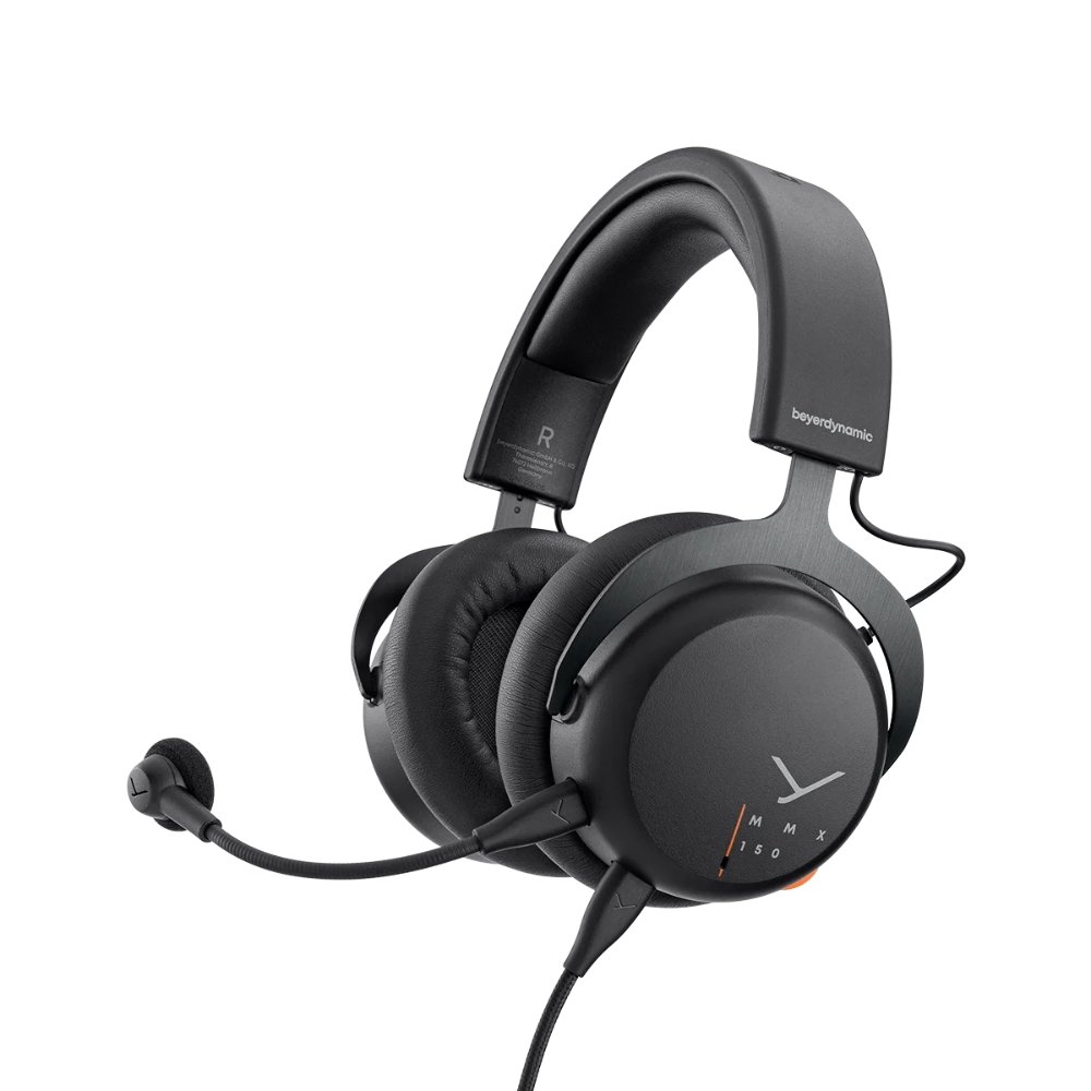 beyerdynamic MMX 150 black USB gaming headset (closed)