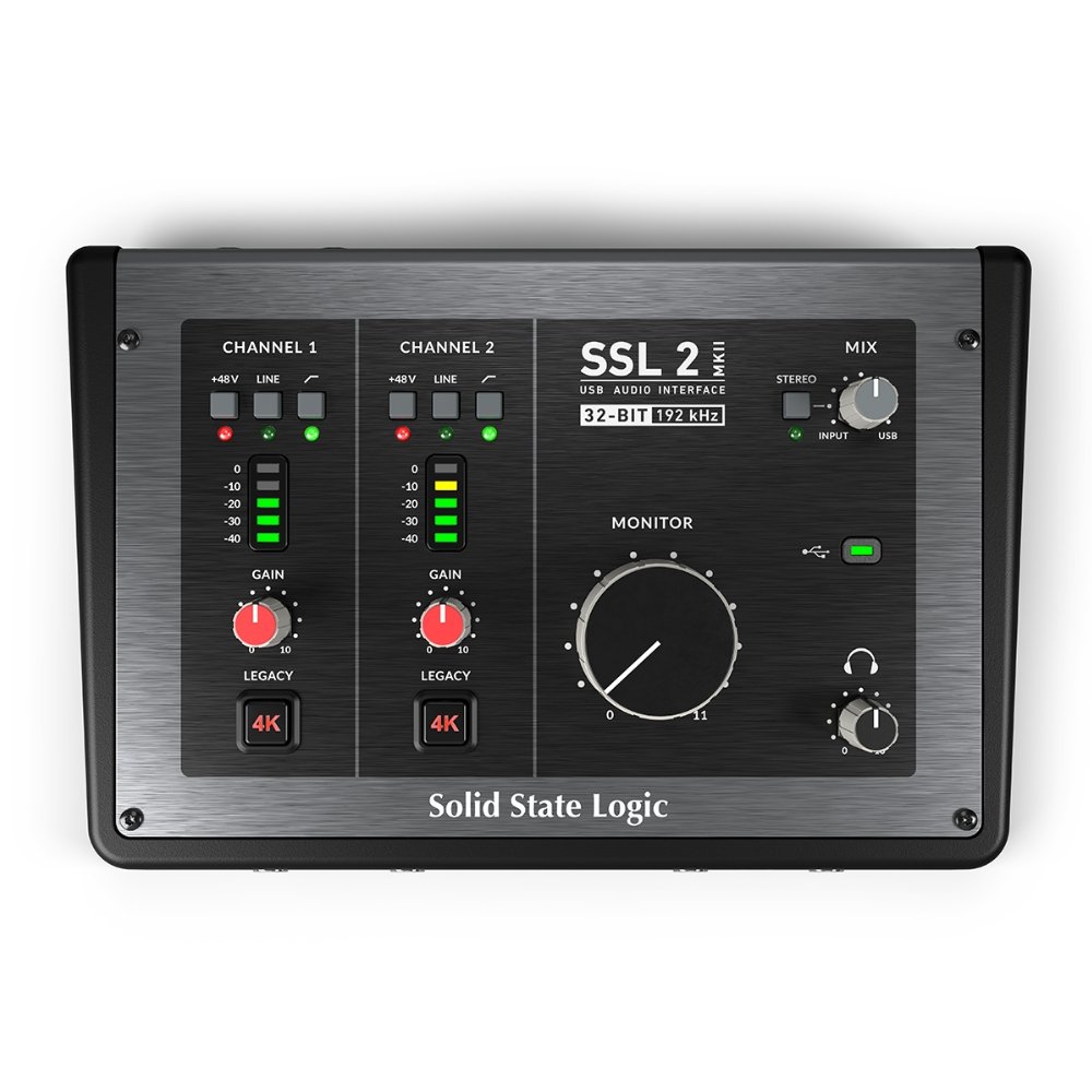 Solid State Logic SSL 2 MKII 2-in/2-out USB audio interface