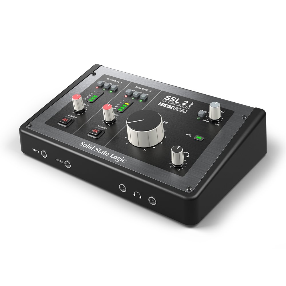 Alternative view of Solid State Logic SSL 2 MKII 2-in/2-out USB audio interface