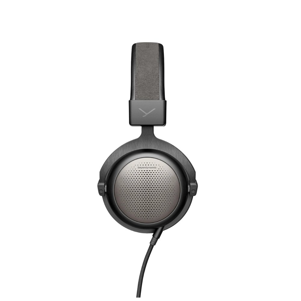Alternative view of beyerdynamic T1 High-end Tesla headphones (3rd generation) open
