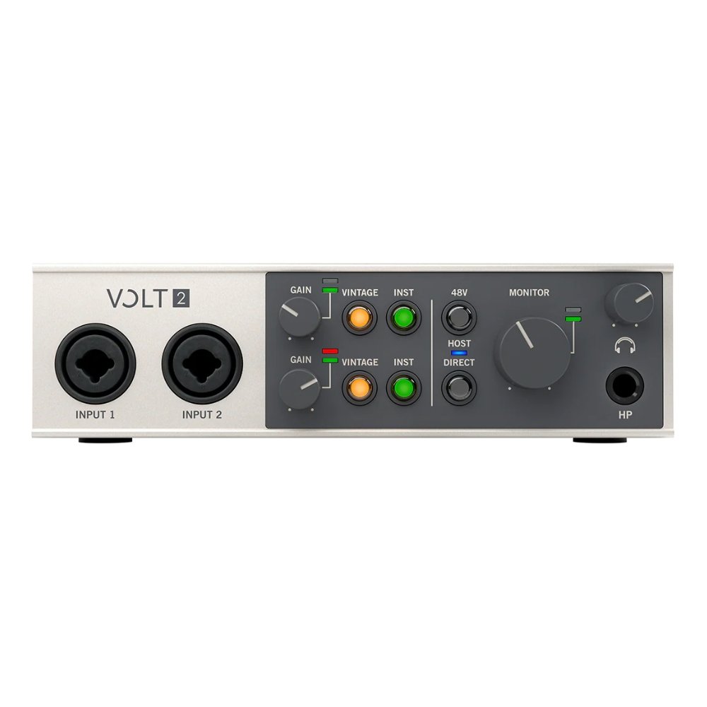 UA VOLT2 Desktop 2-in / 2-out USB audio interface