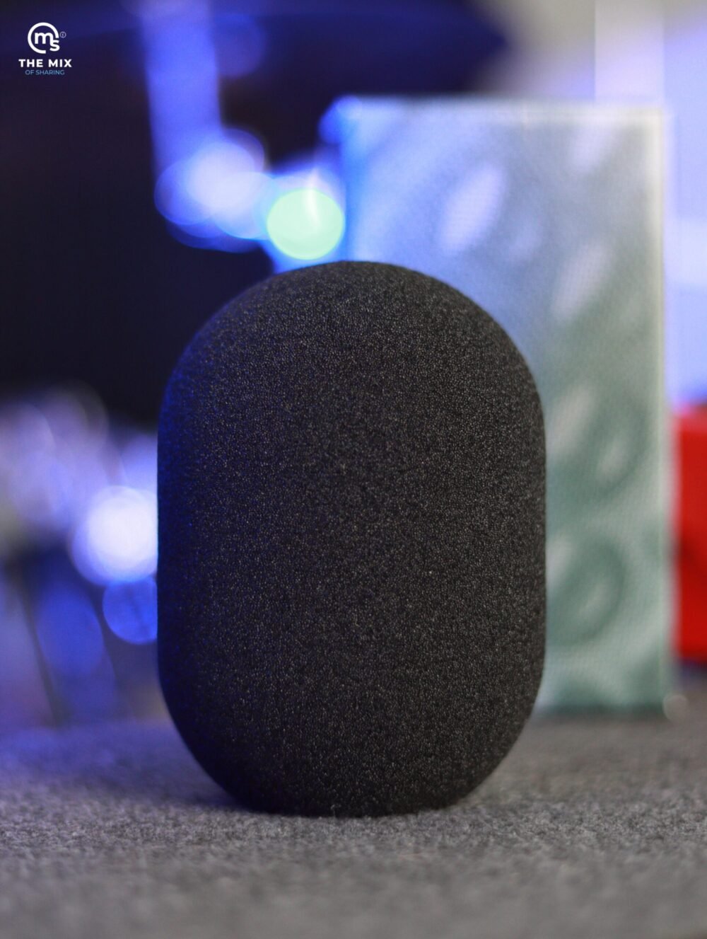 Alternative view of Neumann WS 87 Windscreen - Acoustic Foam Black Color