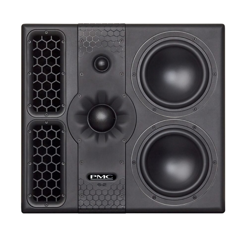 PMC 6-2 Dual 6.5-inch Powered 3-way Near Midfield Studio Monitor