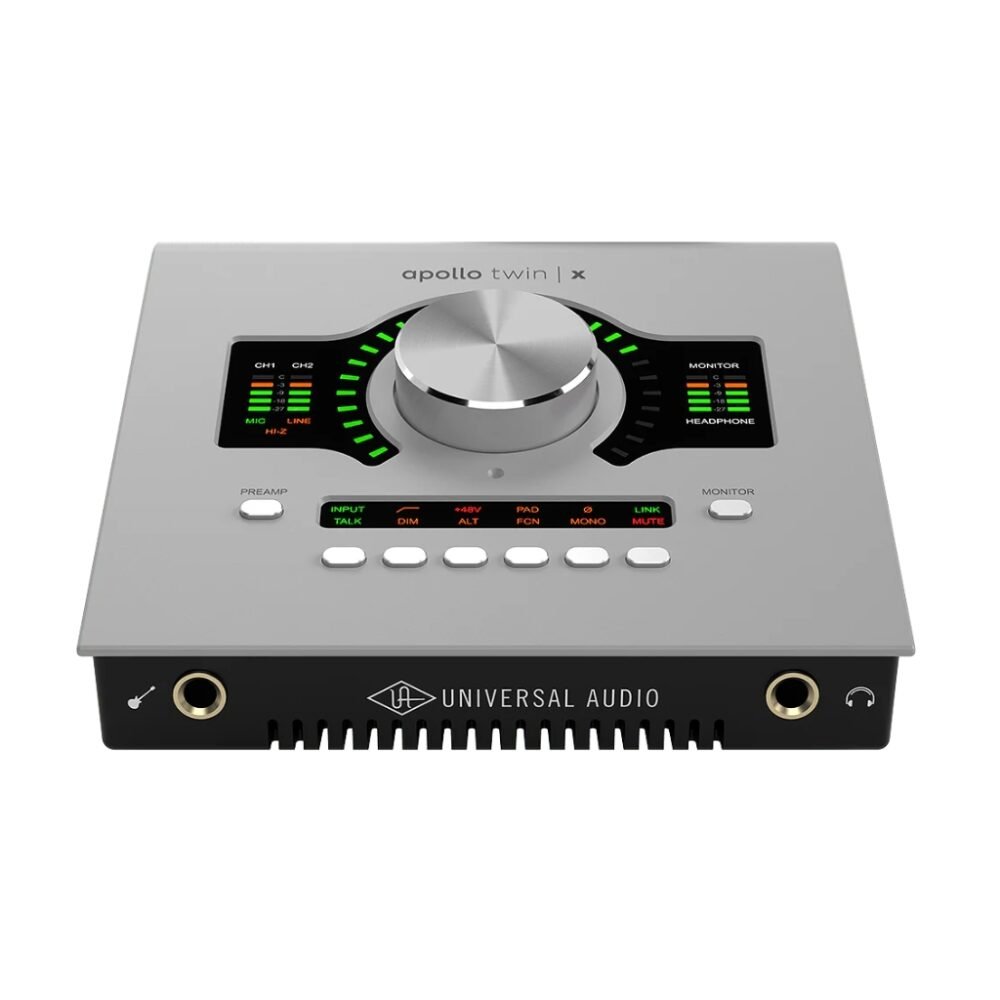 Alternative view of UA Audio Apollo Twin X DUO Gen 2 Essentials+Thunderbolt 3 Audio Interface (Mac)