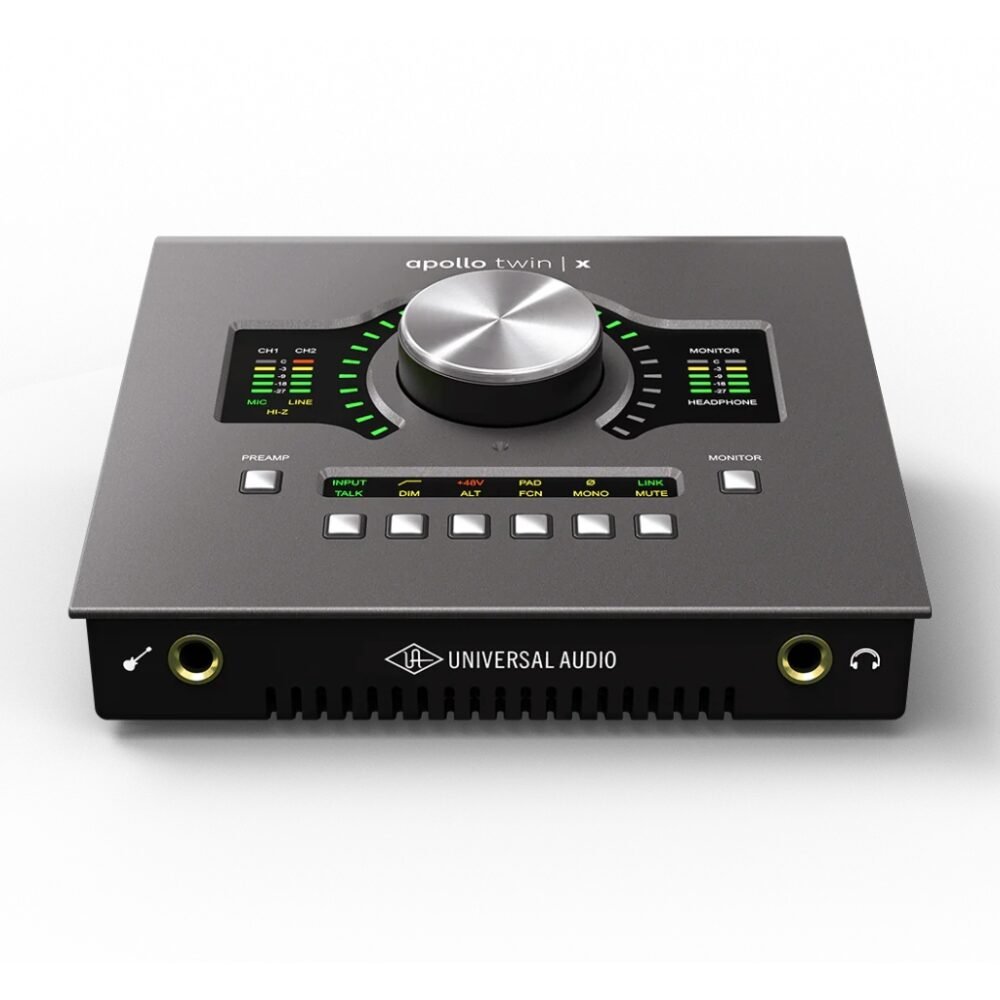 Alternative view of UA Audio Apollo Twin X Heritage Edition USB-C Audio Interface (Windows)