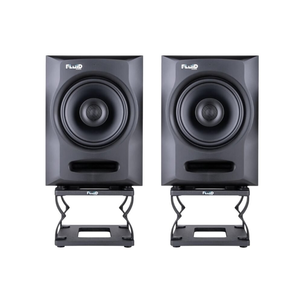 Alternative view of FLuiD Audio DS8 Desktop 8-inch Monitor Stands  (Pair)