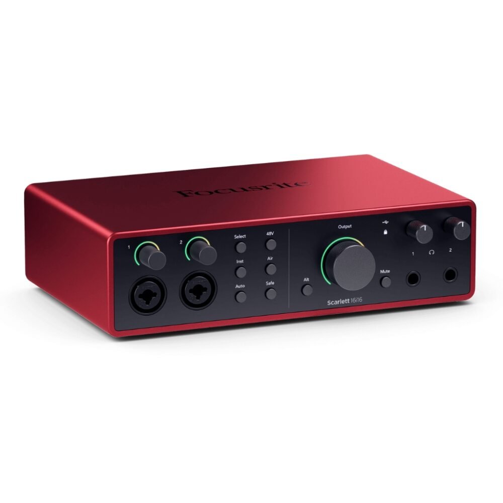 Alternative view of Focusrite Scarlett 16i16 4th Gen USB-C Audio Interface