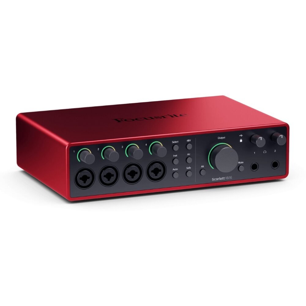 Alternative view of Focusrite Scarlett 18i16 4th Gen USB-C Audio Interface