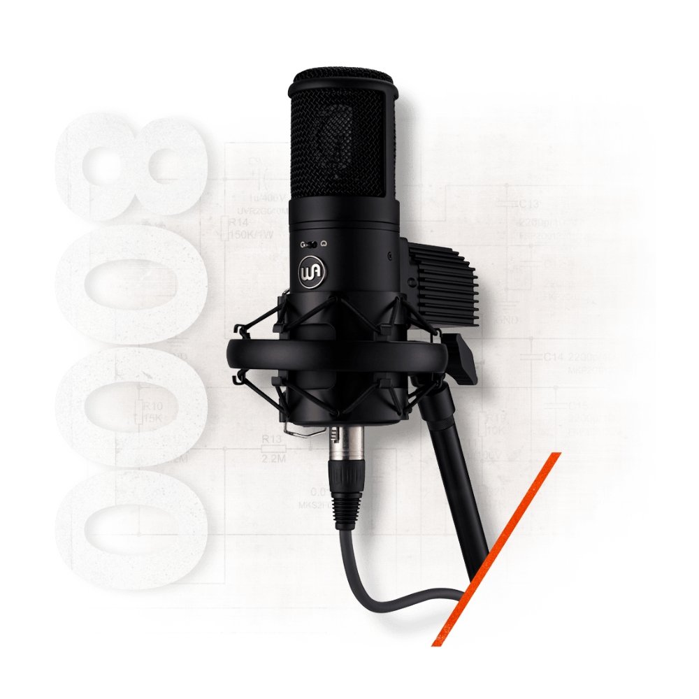 Warm Audio WA-8000 Large-Diaphragm Tube Condenser Microphone