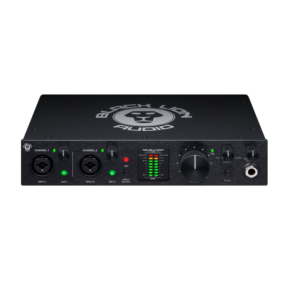 Alternative view of Black Lion Revolution 2x2 USB Audio Interface