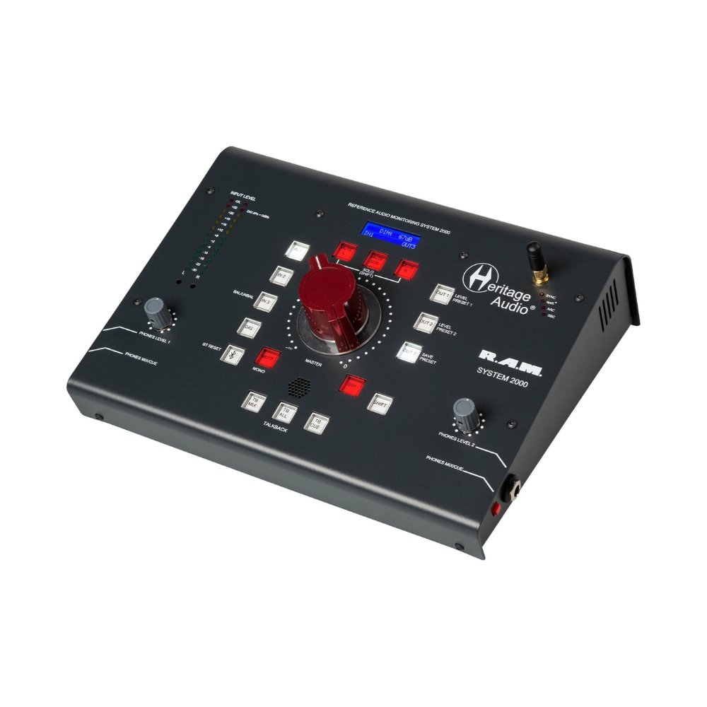 Heritage Audio RAM SYSTEM 2000 Desktop Monitor Controller with Bluetooth
