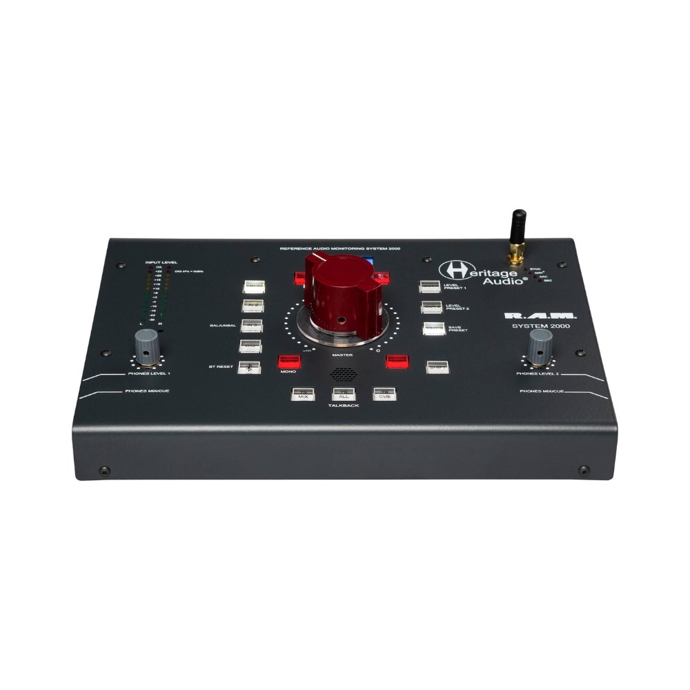 Alternative view of Heritage Audio RAM SYSTEM 2000 Desktop Monitor Controller with Bluetooth