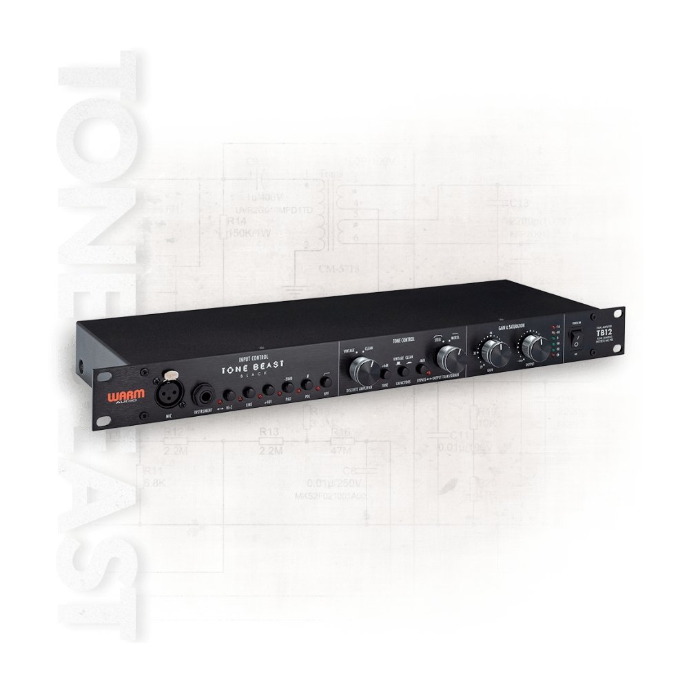 Warm Audio TB12 Tone Beast Dual-Voice American Mic Preamp