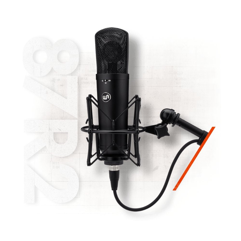 Warm Audio WA-87 R2-Black FET Condenser Microphone