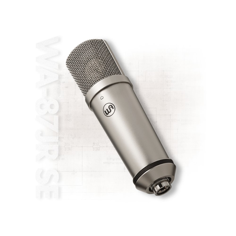 Warm Audio WA-87jr SE-Nickel Large-Diaphragm Fet Condenser Microphone