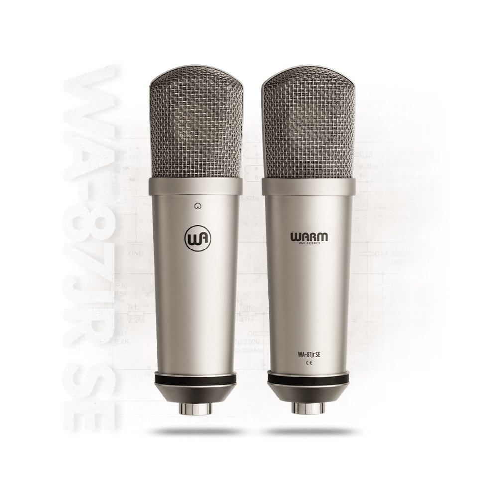 Alternative view of Warm Audio WA-87jr SE-Nickel Large-Diaphragm Fet Condenser Microphone