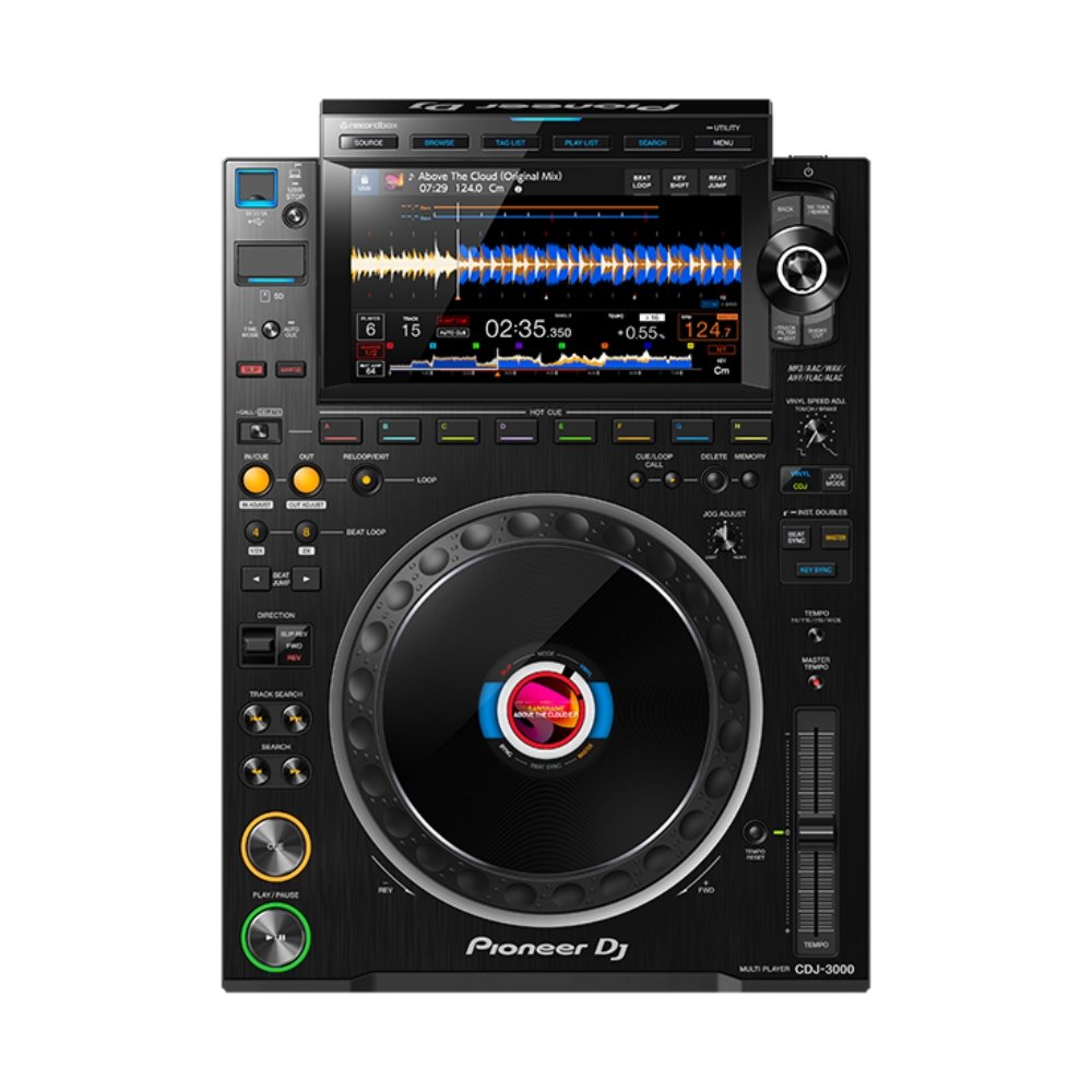 Alternative view of Pioneer DJ CDJ-3000 Professional DJ multi player (Black)
