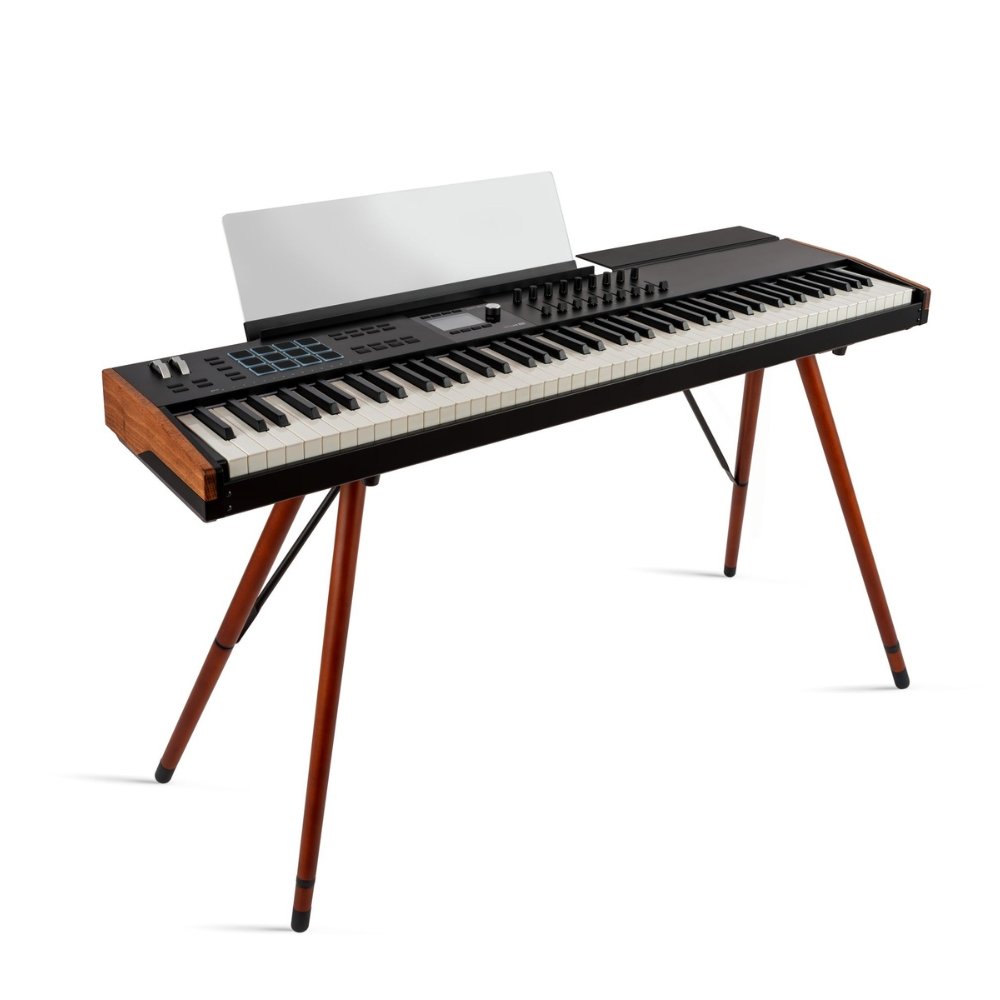 Alternative view of Arturia KeyLab 88 MK3 Fully-weighted Hammer Action Keyboard Midi Controller - Black