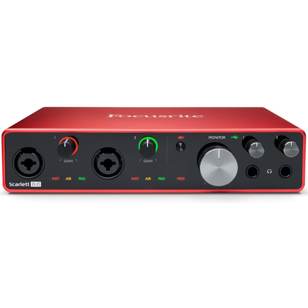 Focusrite Scarlett 8i6 3rd Gen USB Audio Interface - Image 3