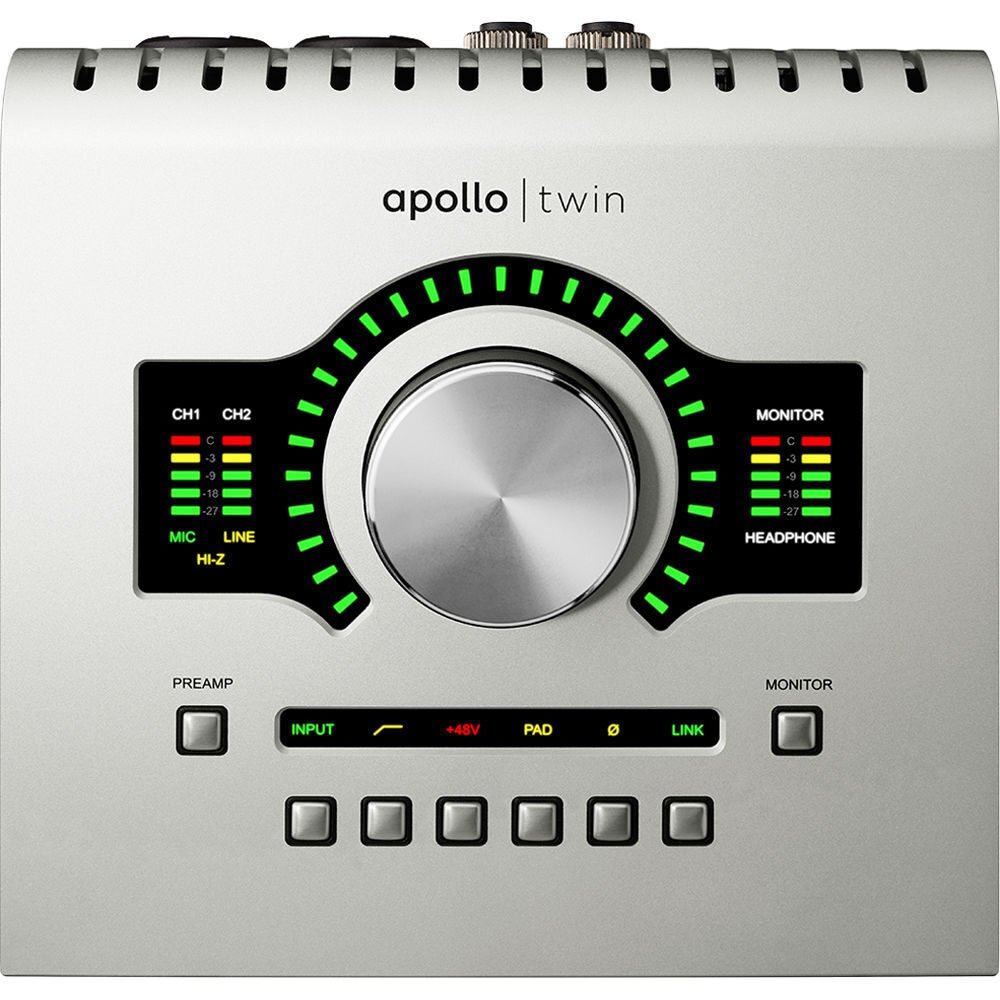 Universal Audio Apollo Twin USB DUO Heritage Edition 10x6 USB Audio Interface with UAD DSP