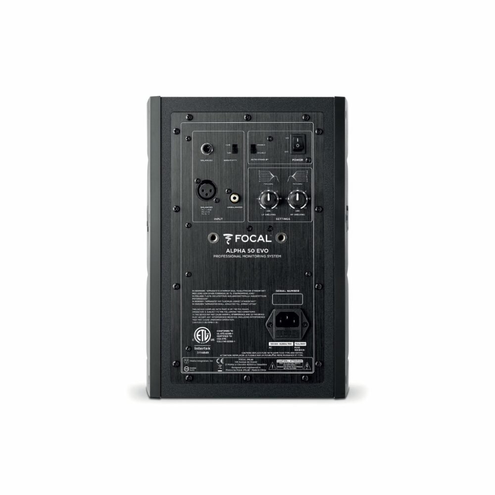 Focal Alpha 50 Evo 5 inch Powered Studio Monitor - Pair - Image 5