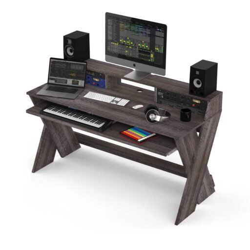 The Glorious Sound Desk Pro StudioDesk - Walnut