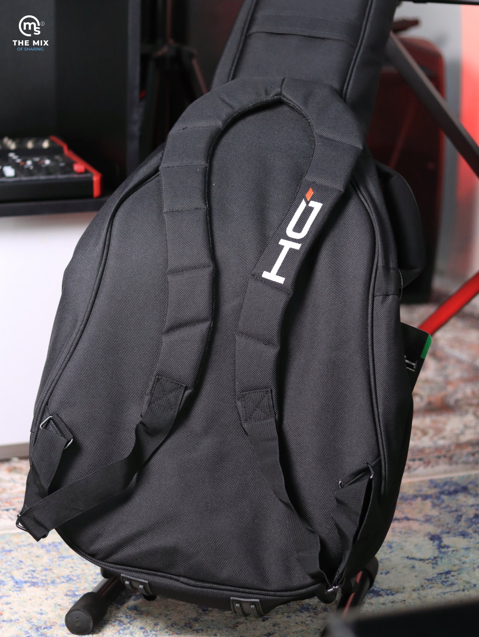 DieHard DHEAGB Professional Acoustic Guitar Bag made of waterproof 1200D polyester material - Image 9