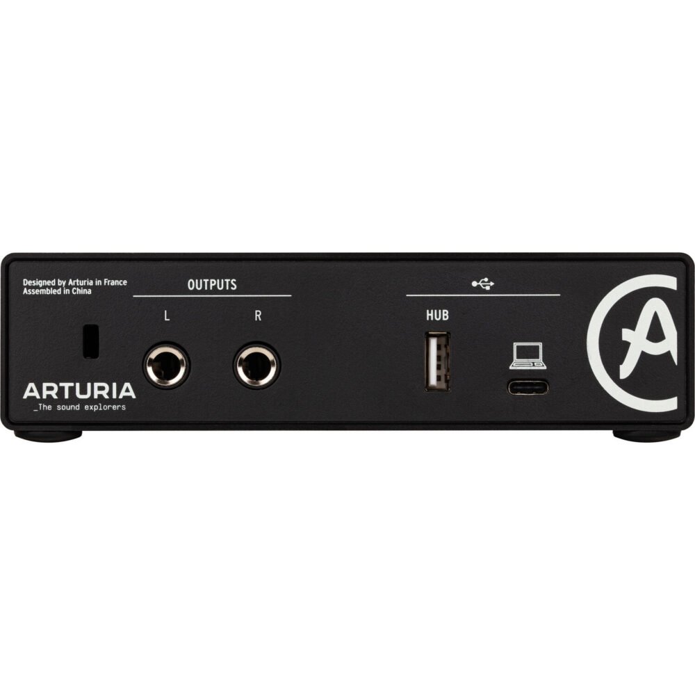 Arturia MiniFuse 1 USB-C Audio Interface - Black - Image 4