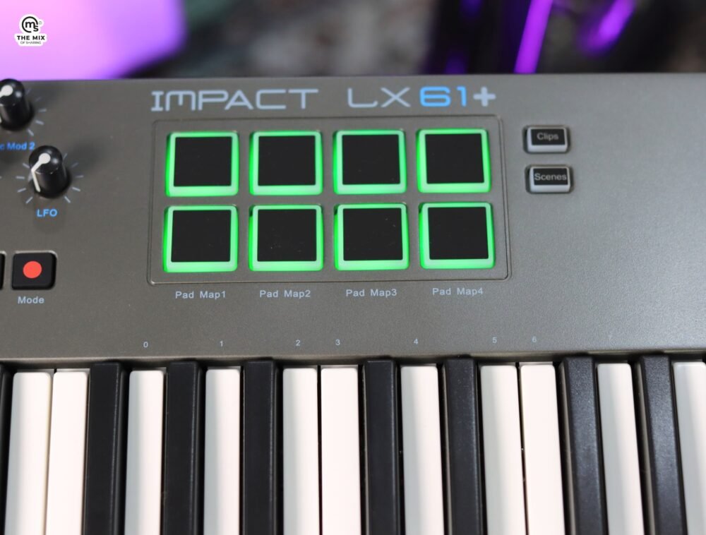 Nektar Impact LX61+ Keyboard Midi Controller - Image 4