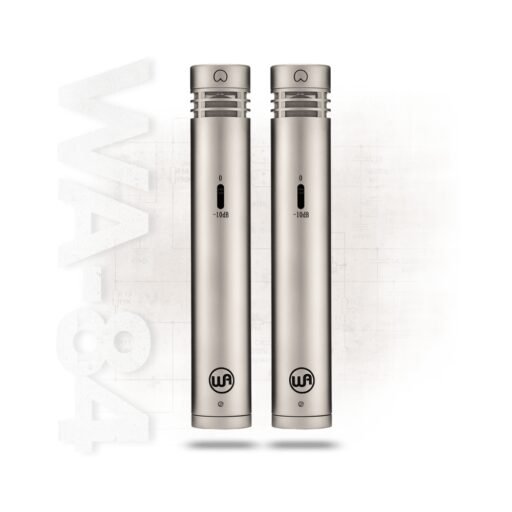 Warm Audio WA-84 Premium Stereo Pair - Nickel