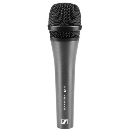 Sennheiser E 835 Dynamic cardioid vocal microphone for semi-pro studio & live sound