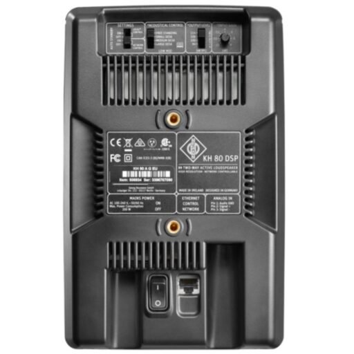 Alternative view of Neumann KH 80 DSP A G US 4-inch Ultra-compact, DSP-controlled bi-amplified near-field monitor