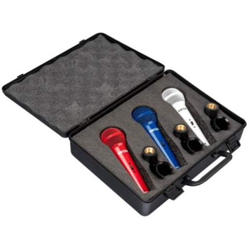 Alternative view of Eikon Audio DM800COLORKIT Kit made by 3 pcs DM800 color red, blue, white