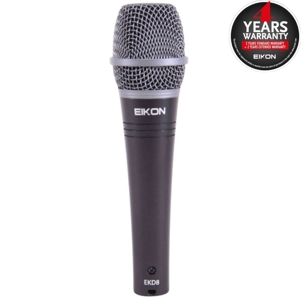 Eikon Audio EKD8 Dynamic super-cardioid professional microphone
