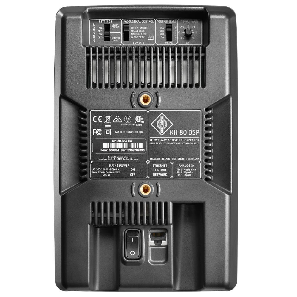 Neumann KH 80 DSP A W CCC Ultra-compact, DSP-controlled bi-amplified near-field monitor - Image 4