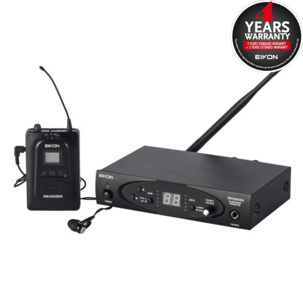 Eikon Audio RM3000EK PLL UHF in-ear wireless monitor system
