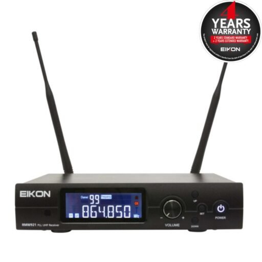 Alternative view of Eikon Audio RMW921H PLL UHF wireless belt-pack microphone system - headset