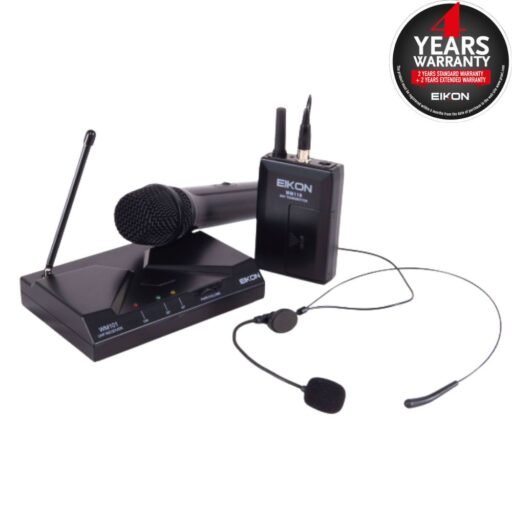 EIKON WM101KITV2 UHF Wireless Handheld/belt-pack Microphone