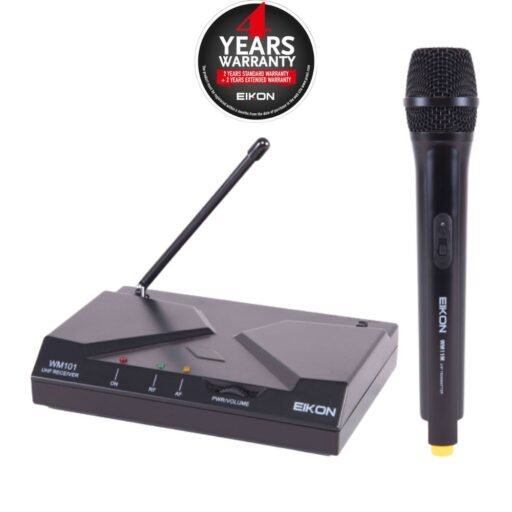 EIKON WM101MV2 UHF Wireless Handheld Microphone System
