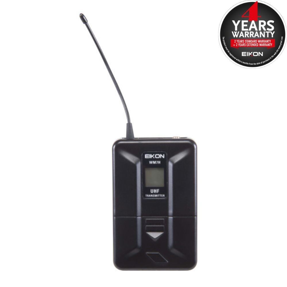 EIKON WM700H PLL UHF Wireless belt-pack Microphone - Image 2