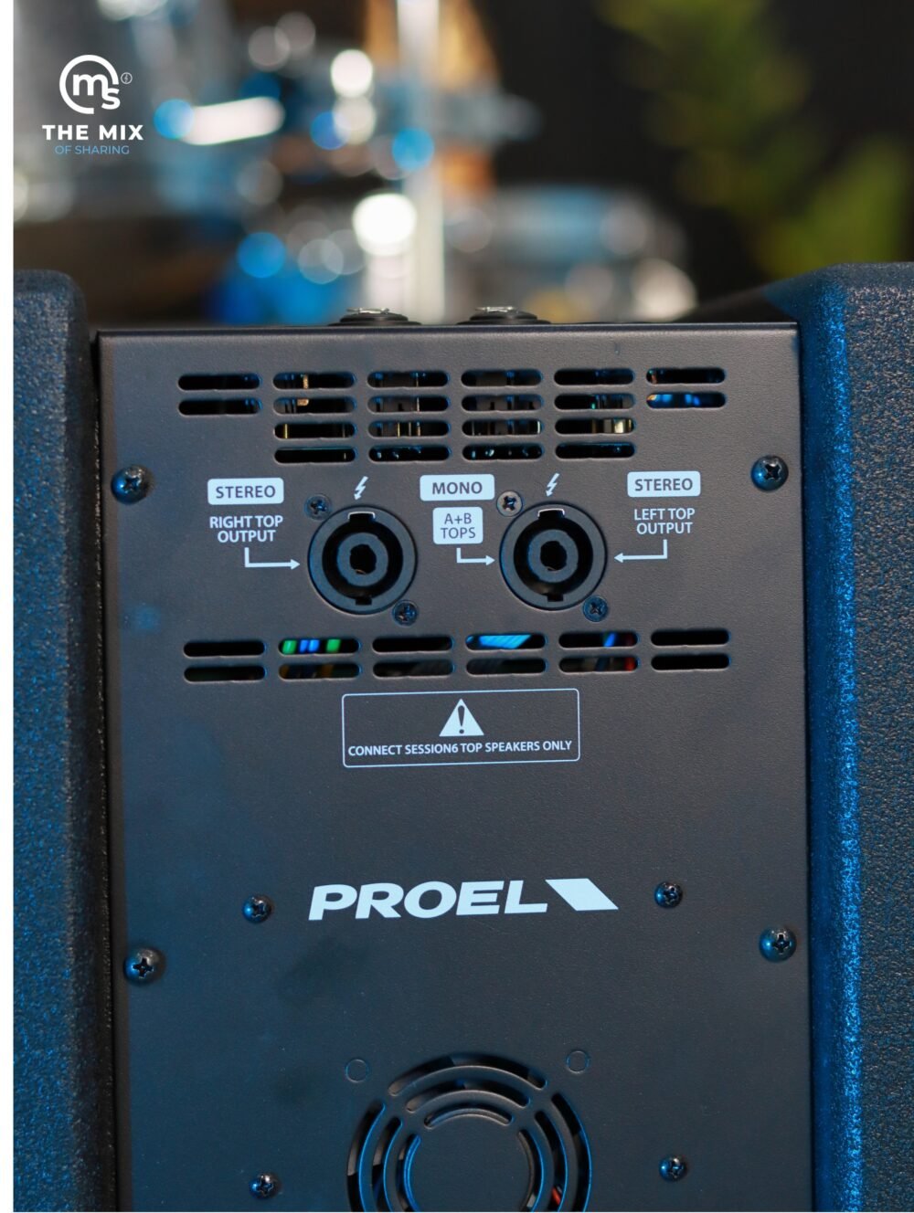 PROEL SESSION6 Compact 2400W 3-channel column speaker with bluetooth PA system - Image 12