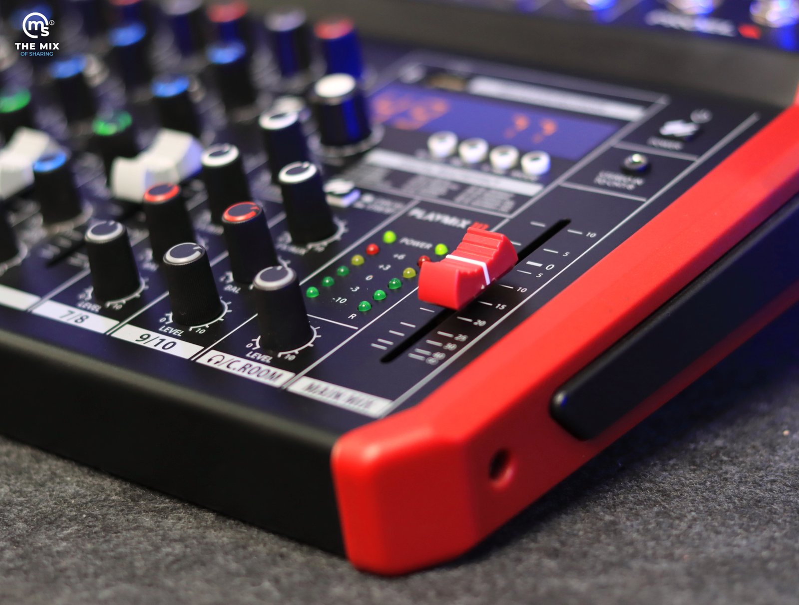PROEL PLAYMIX 10 Audio Mixer with Player, Recorder and Effects - Image 5