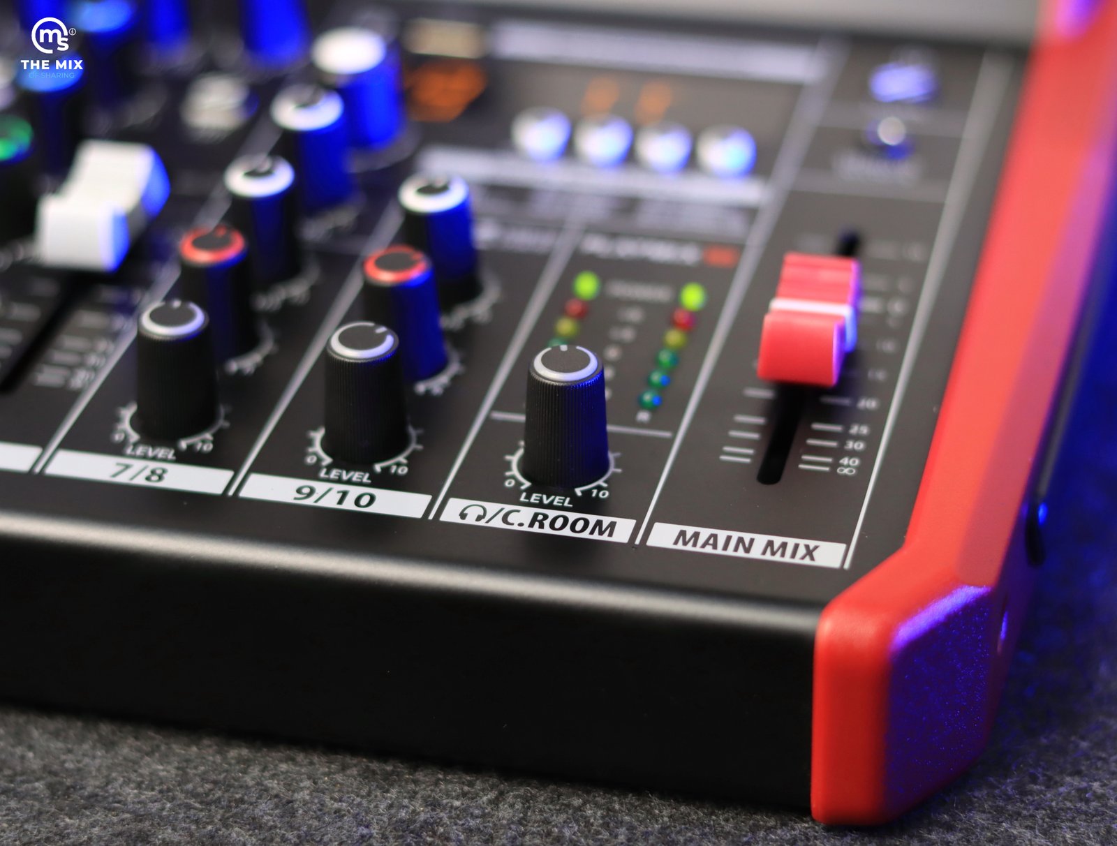 PROEL PLAYMIX 10 Audio Mixer with Player, Recorder and Effects - Image 9
